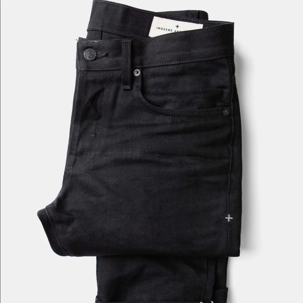 Imogene + Willie Barton Slim Denim (black)